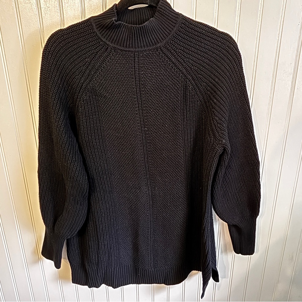 Isaac Mizrahi Live!
Elegant Black Women's mock turtleneck Sweater